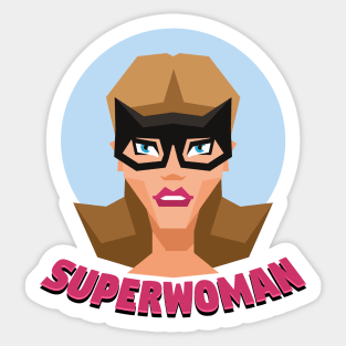 Super Woman Sticker